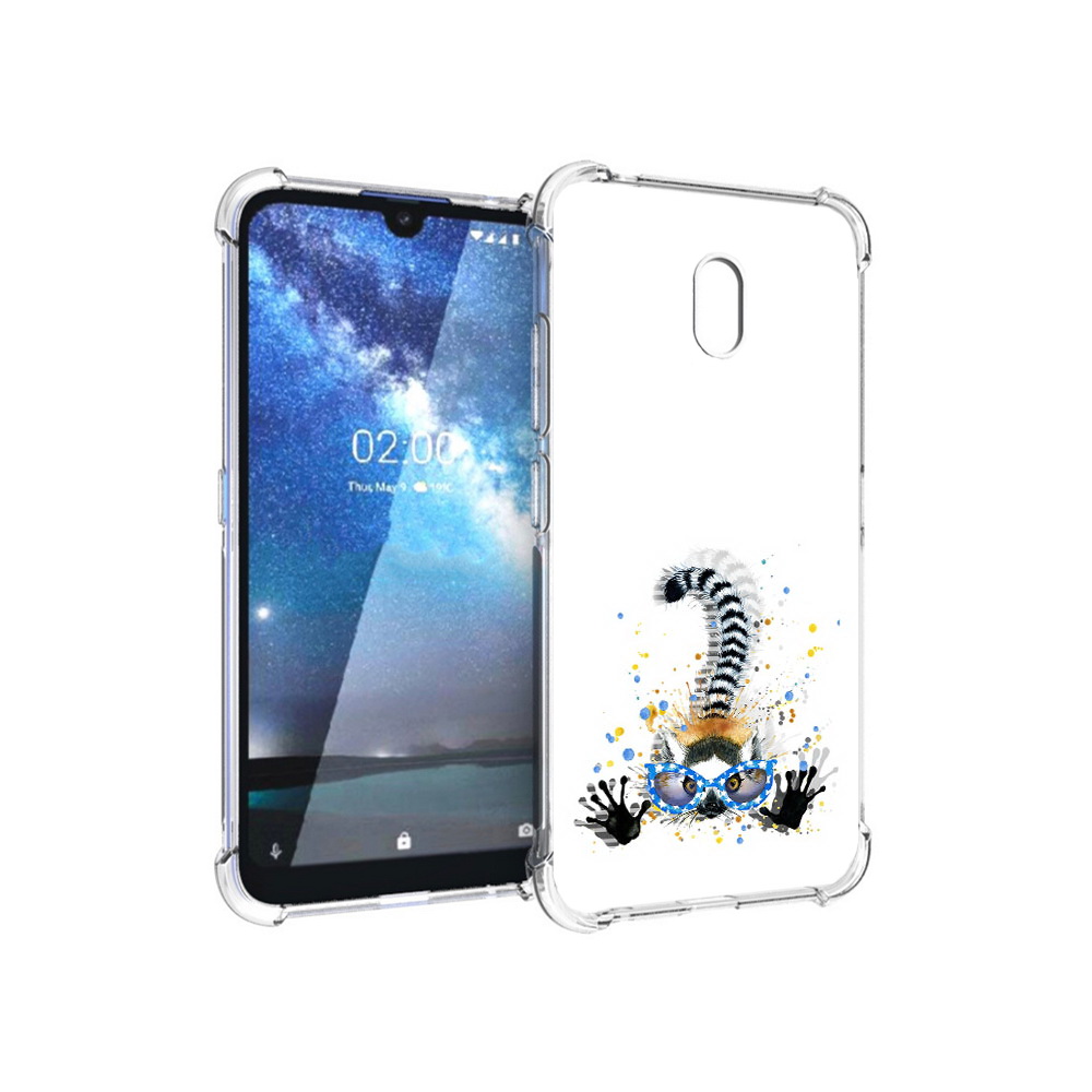 

Чехол MyPads Tocco для Nokia 2.2 лямур (PT134721.103.454), Прозрачный, Tocco