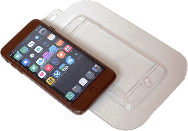 

Молд для шоколада/мастики Плитка iPhone, Прозрачный