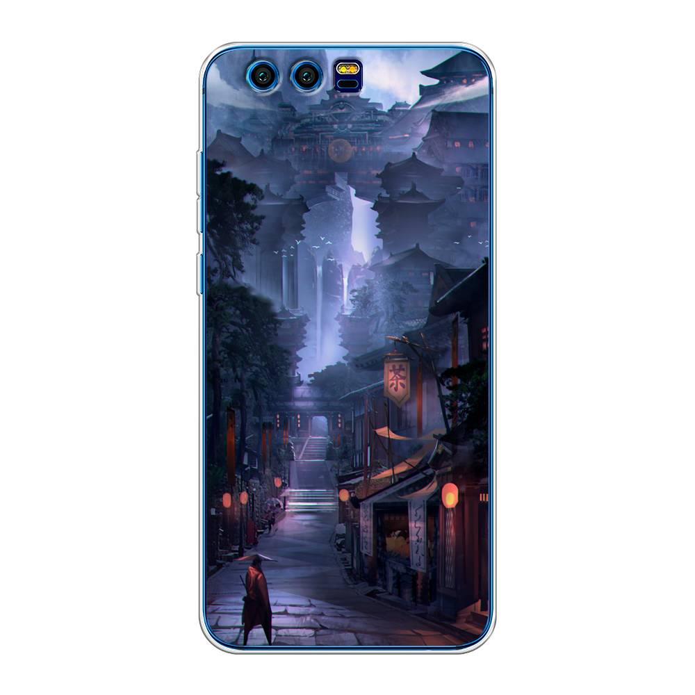 

Чехол Awog на Honor 9 "Одинокий самурай", Разноцветный, 62450-10