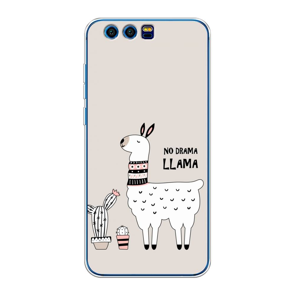 

Чехол Awog на Honor 9 "No drama LLama", Разноцветный, 62450-2