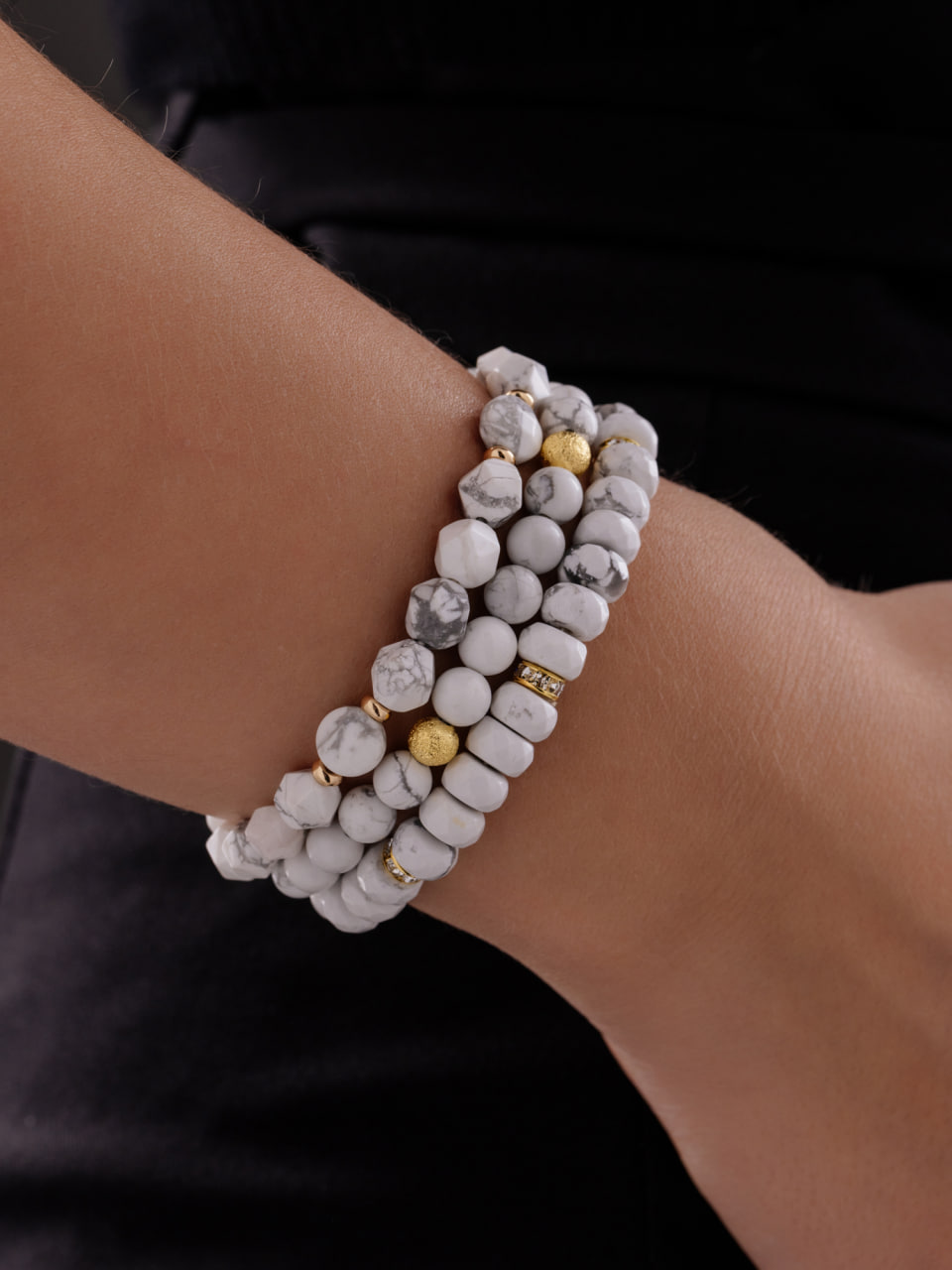 Комплект браслетов из лески р.15-19 Zephyra BA9, говлит