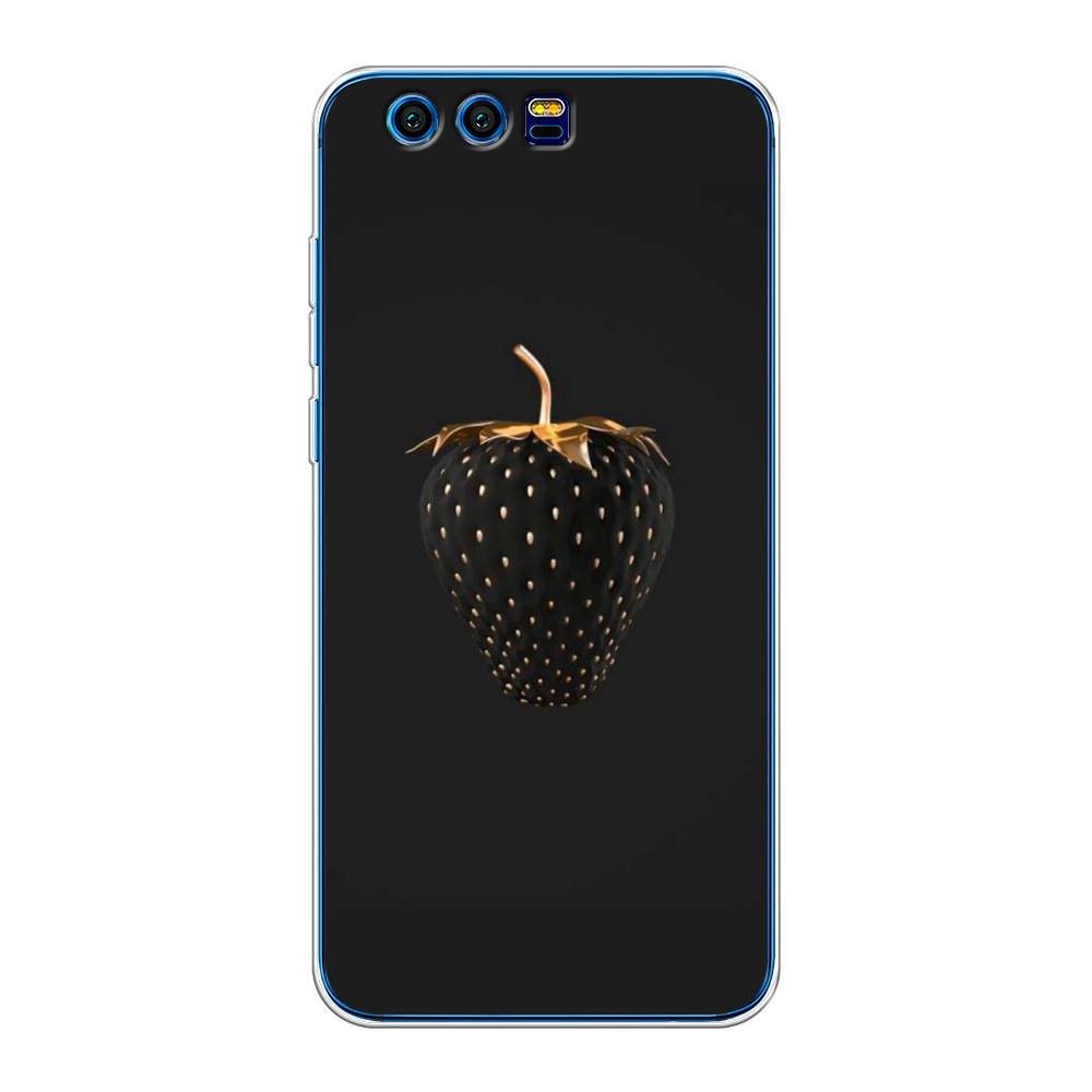 

Чехол Awog на Honor 9 "Черно-золотая клубника", Разноцветный, 62450-10