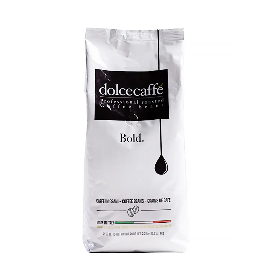 Кофе CAFFE TESTA жареный в зернах DolceCaffe Bold, 1000 г