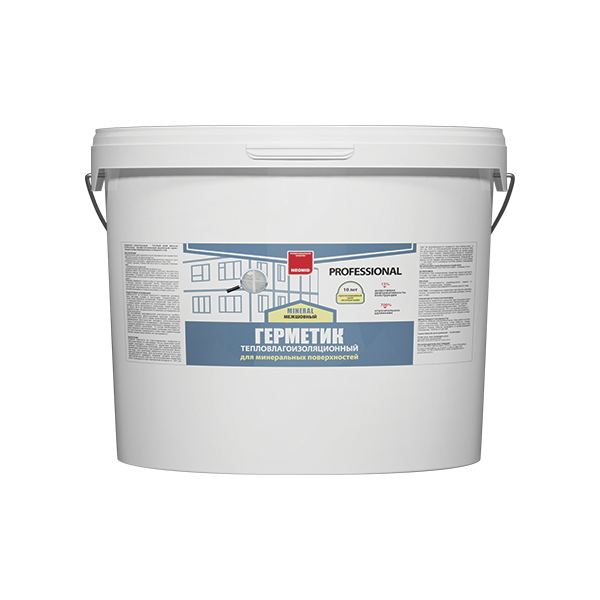 

Неомид ТЕПЛЫЙ ДОМ Mineral Professional (15 кг белый герметик неомид)