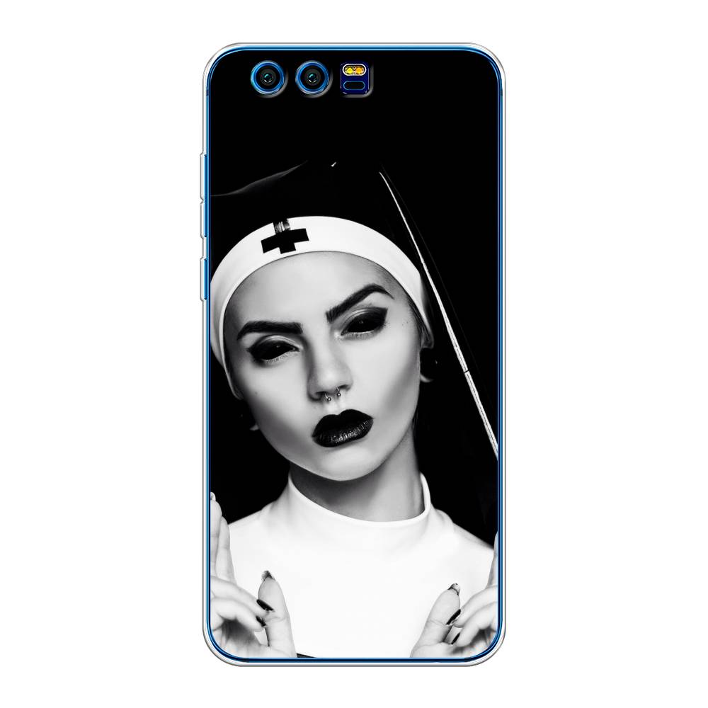 

Чехол Awog на Honor 9 "Черная монашка", Разноцветный, 62450-9