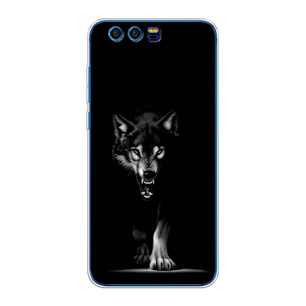 

Чехол Awog на Honor 9 "Волк выходит из ночи", Разноцветный, 62450-1