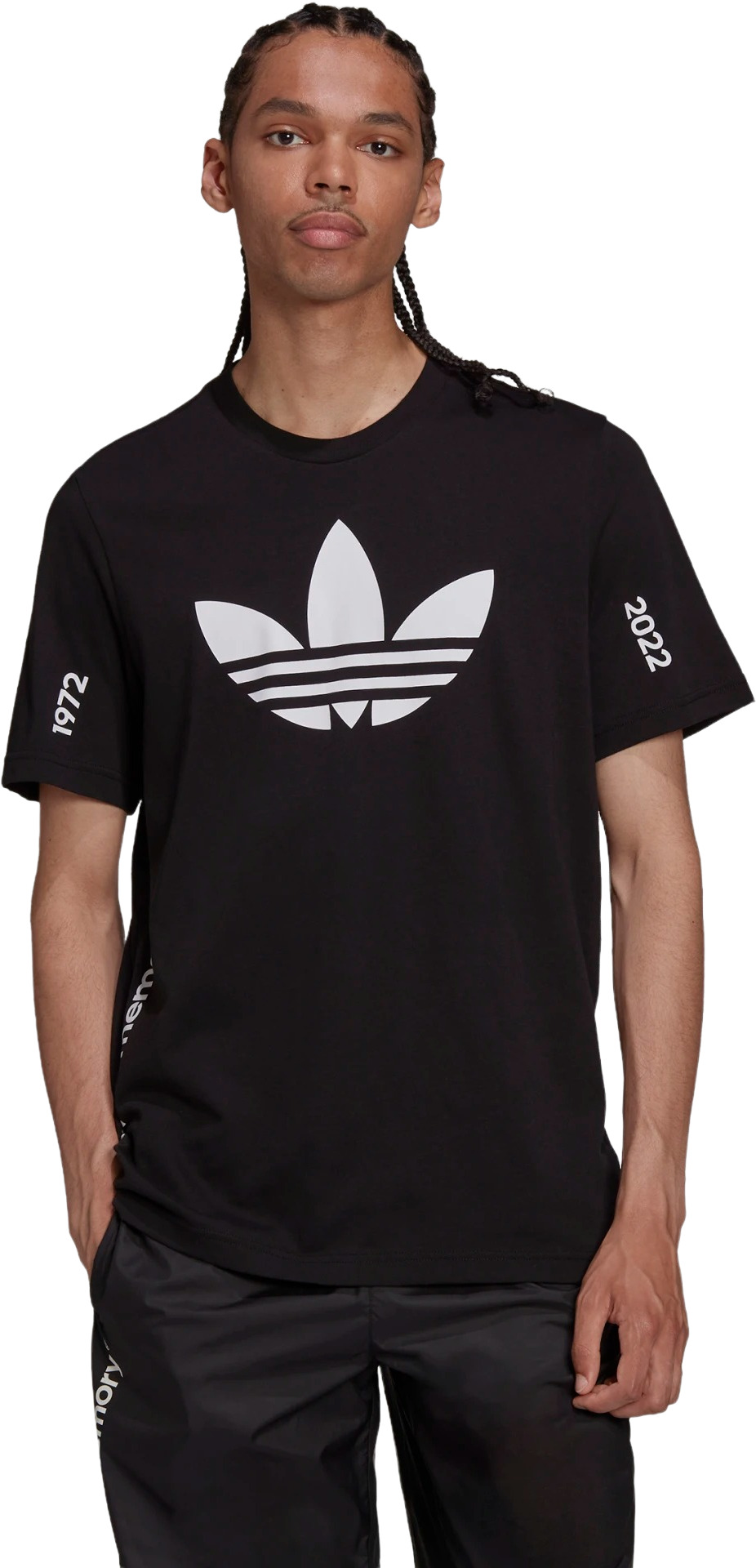 

Футболка мужская Adidas HC7166 черная XL, HC7166