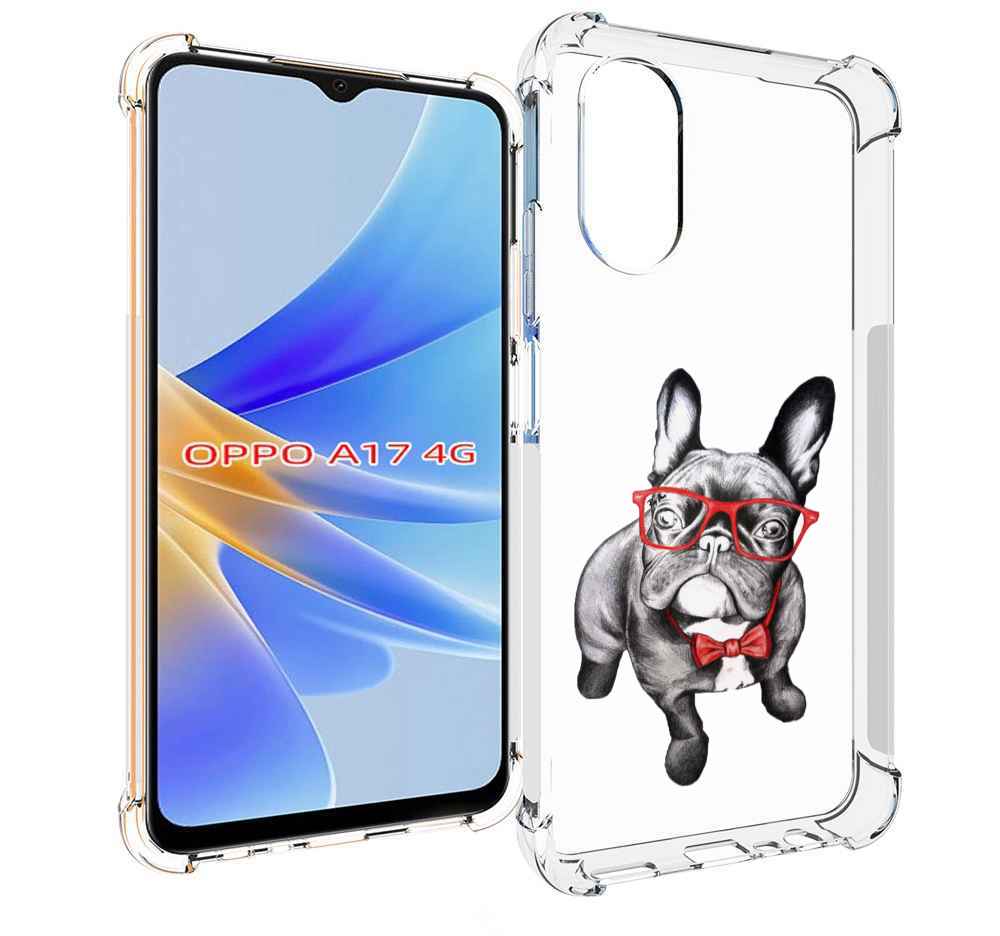 

Чехол MyPads Стильняга для OPPO A17, Прозрачный, Tocco