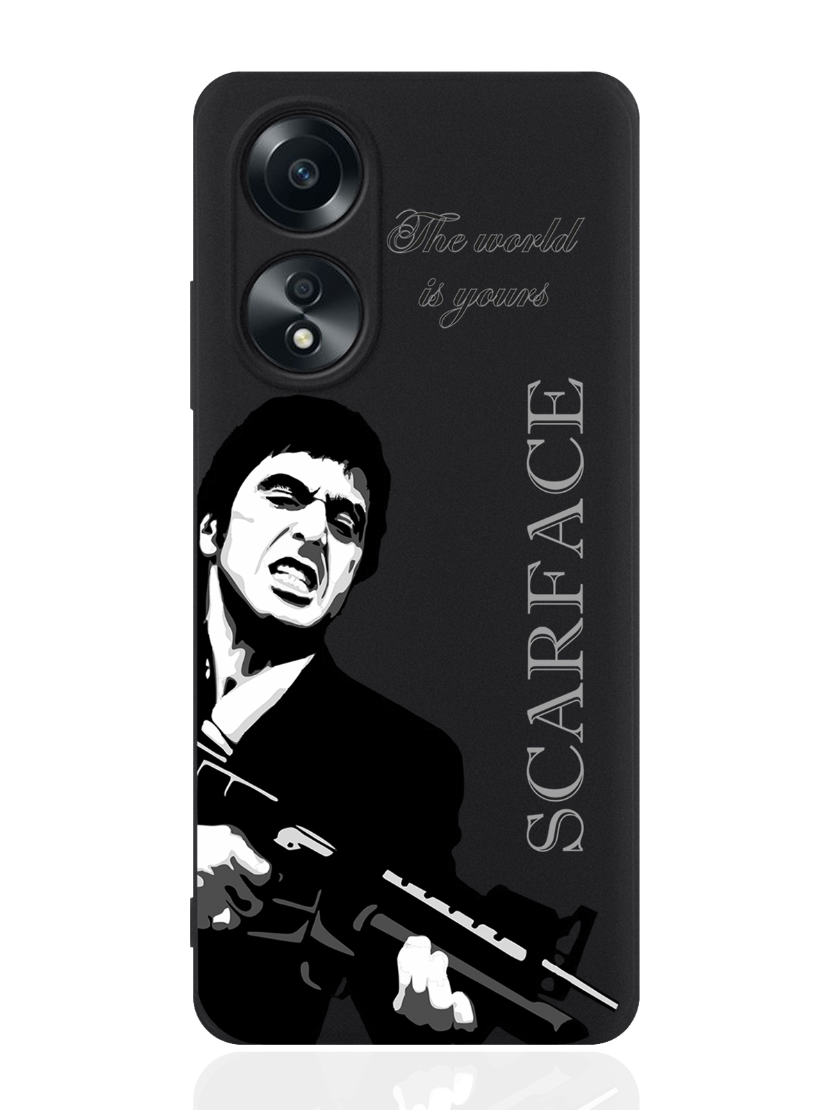 

Чехол для смартфона Oppo A58 4G Scarface Tony Montana/ Лицо со шрамом, Oppo A58 4G