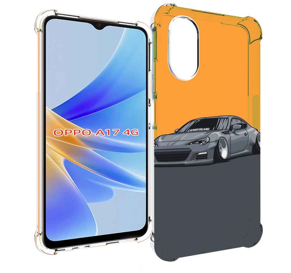 

Чехол MyPads Спорт-кар для OPPO A17, Прозрачный, Tocco