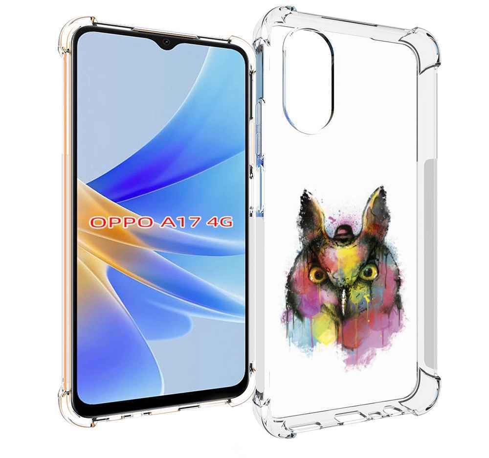 

Чехол MyPads Сова 2 для OPPO A17, Прозрачный, Tocco