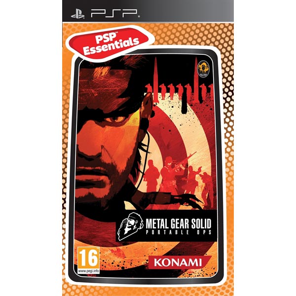 Игра Metal Gear Solid Portable Ops Essentials для PSP