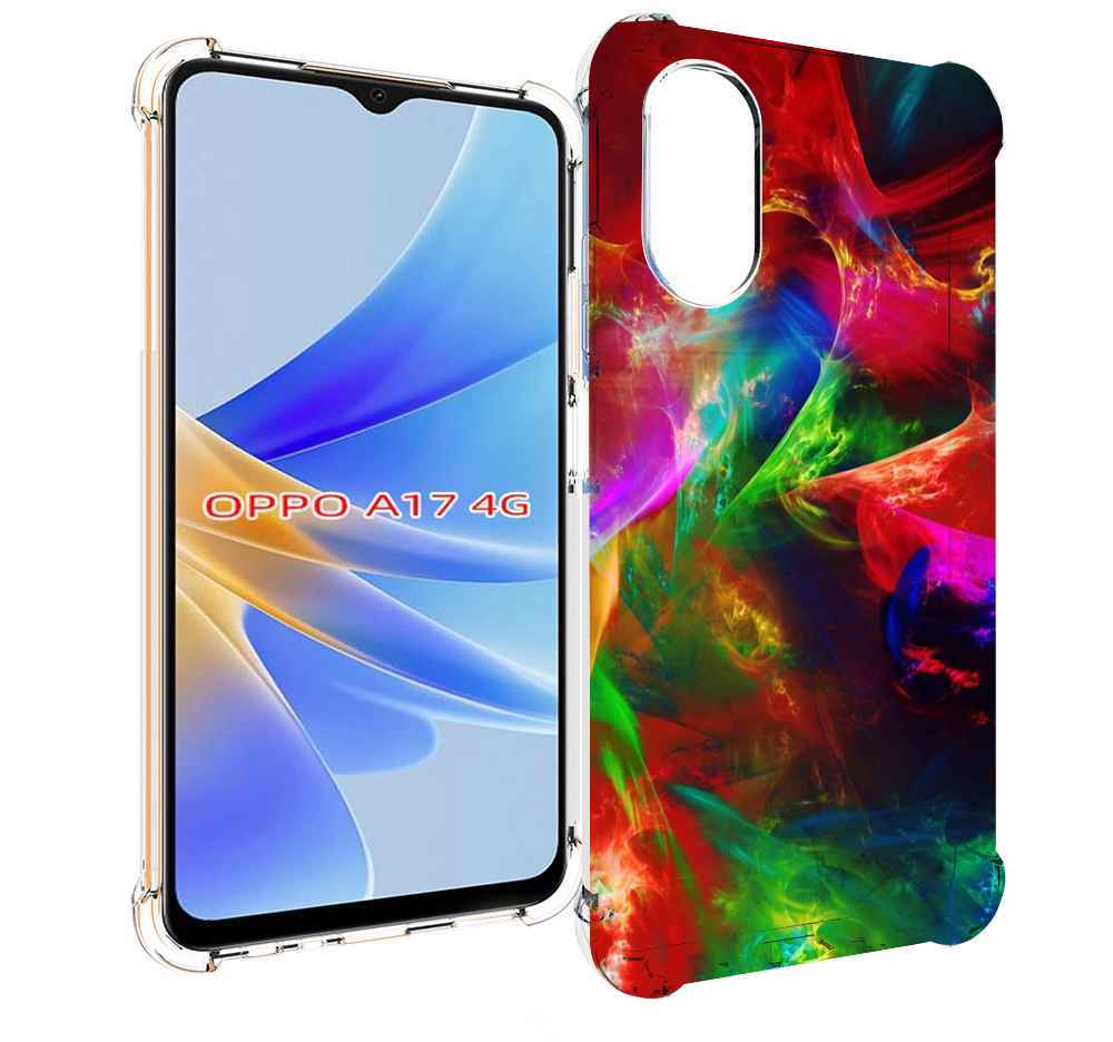 

Чехол MyPads Сияние-красок для OPPO A17, Прозрачный, Tocco