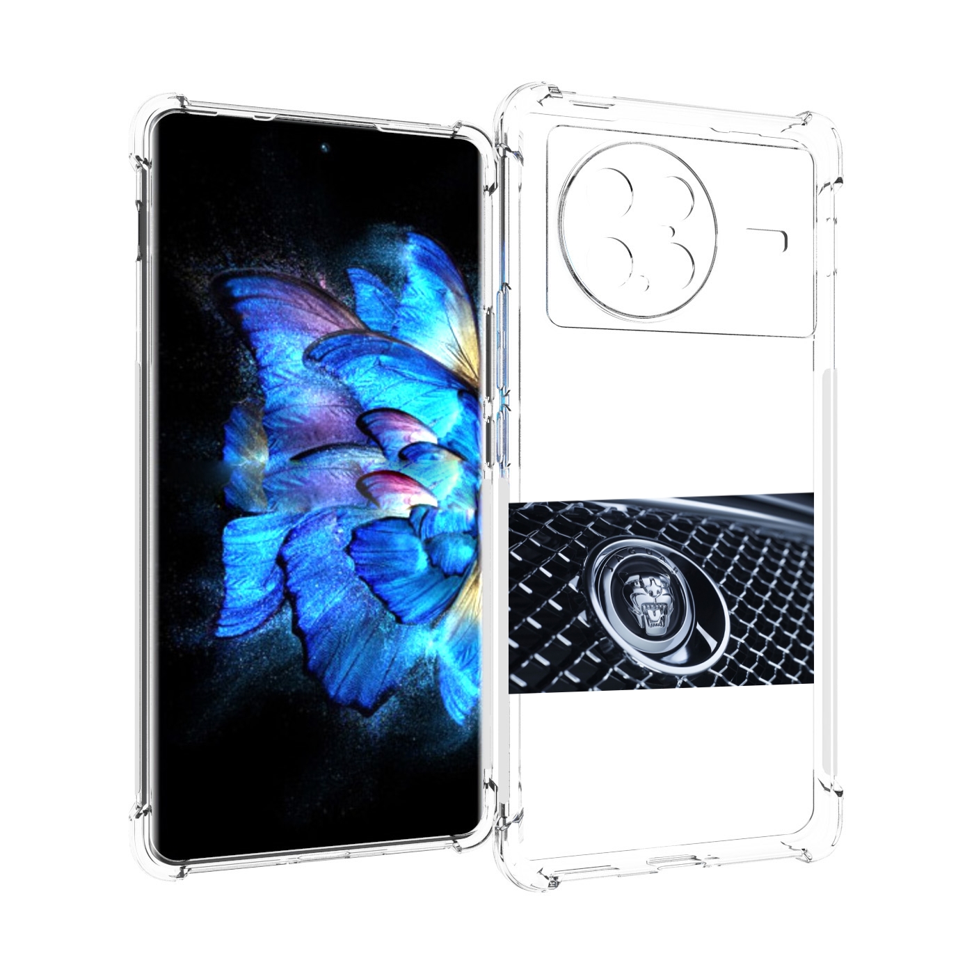 

Чехол MyPads jaguar 2 для Vivo X Note 5G, Прозрачный, Tocco