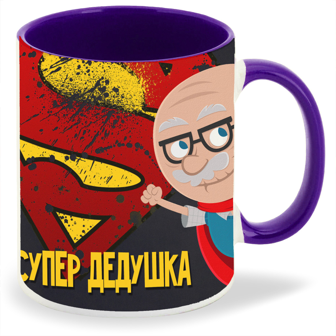 

Кружка CoolPodarok Супер дочь, Супер дочь