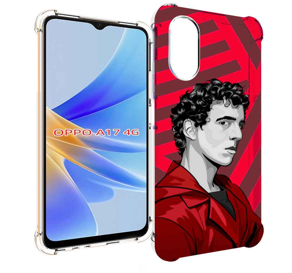 

Чехол MyPads Рио-бумажный-дом для OPPO A17, Прозрачный, Tocco