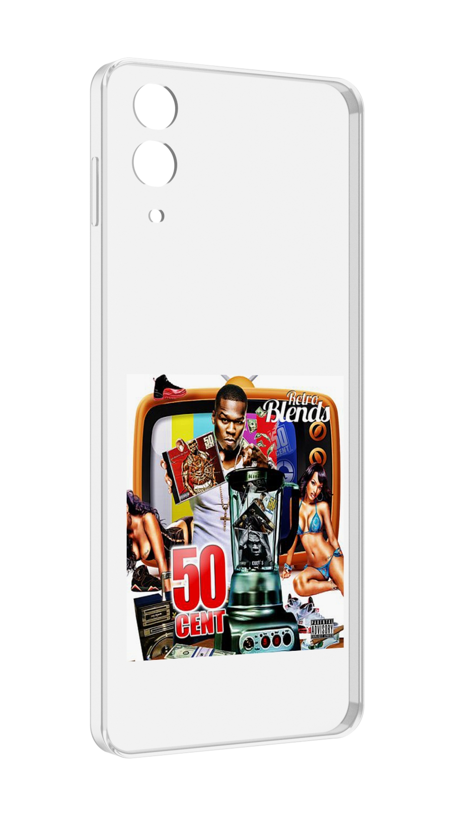 

Чехол MyPads 50 Cent - Retro 50 Cent Blends для Samsung Galaxy Z Flip 4 (SM-F721), Прозрачный, Tocco