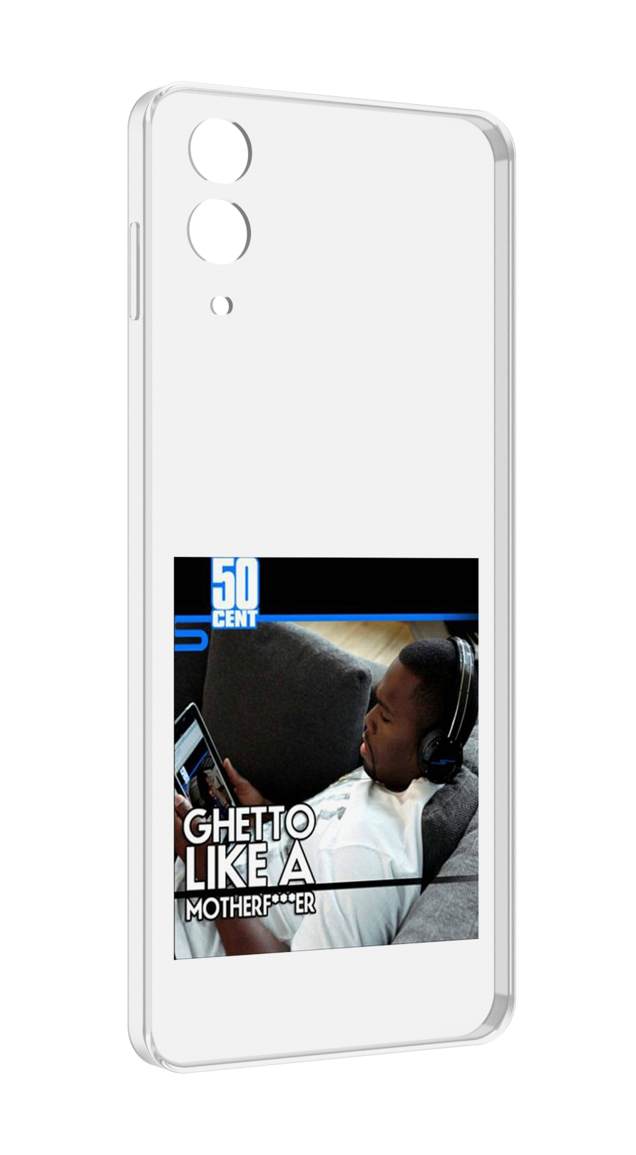 

Чехол MyPads 50 Cent - Ghetto Like A Motherfucker для Samsung Galaxy Z Flip 4 (SM-F721), Прозрачный, Tocco