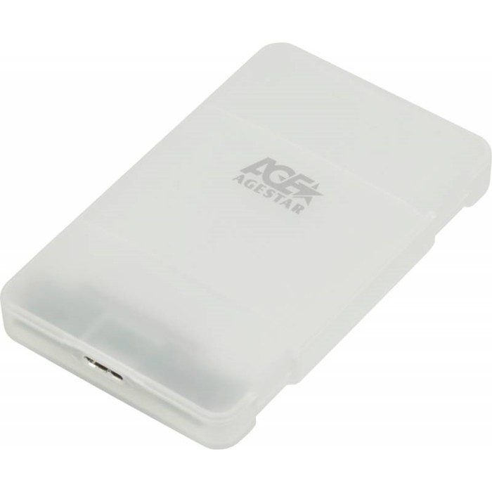 

Внешний корпус для HDD/SSD AgeStar 3UBCP3 SATA пластик белый 2.5"