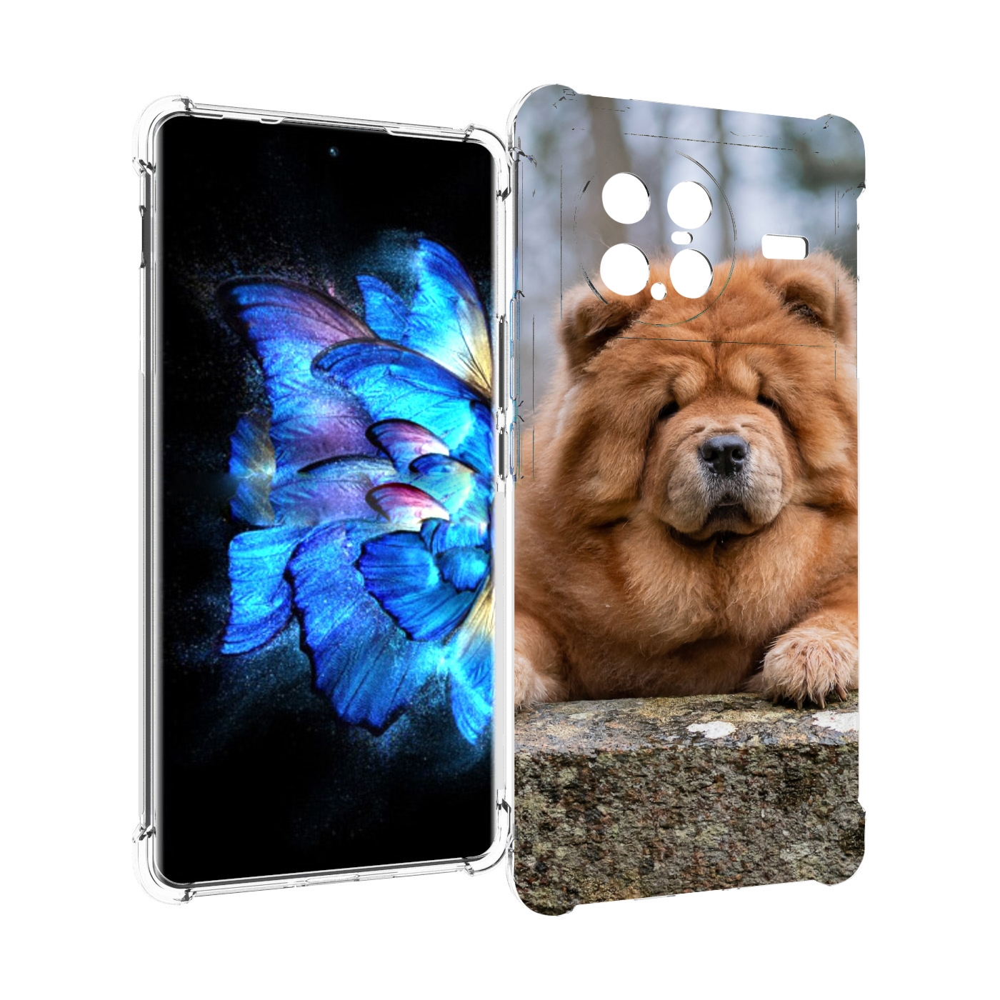 

Чехол MyPads чау чау для Vivo X Note 5G, Прозрачный, Tocco