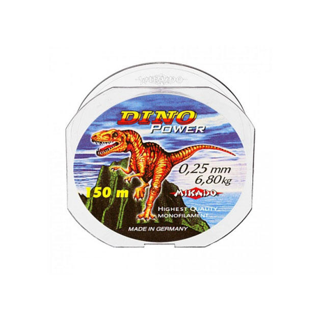 Леска монофильная Mikado Dino Power 0,29 мм, 150 м, 9,4 кг, clear