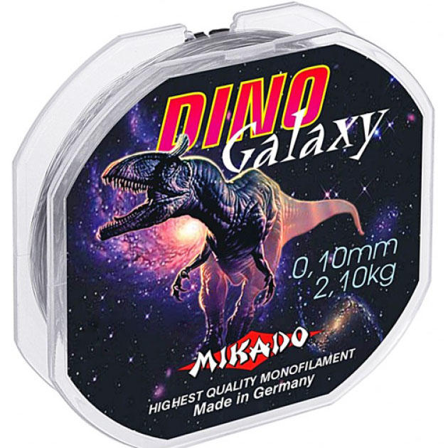 Леска монофильная Mikado Dino Galaxy 0,18 мм, 30 м, 4,5 кг, clear