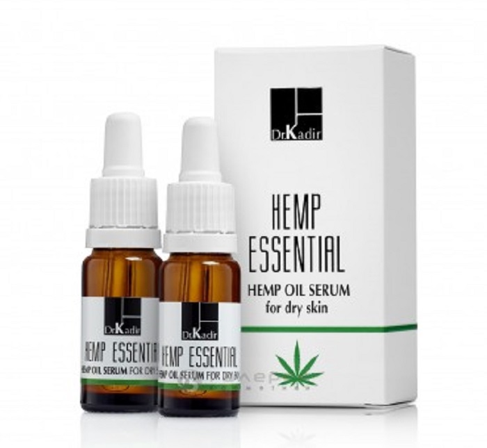 фото Сыворотка для лица dr. kadir hemp essential oil-serum for dry skin 2 х 10 мл