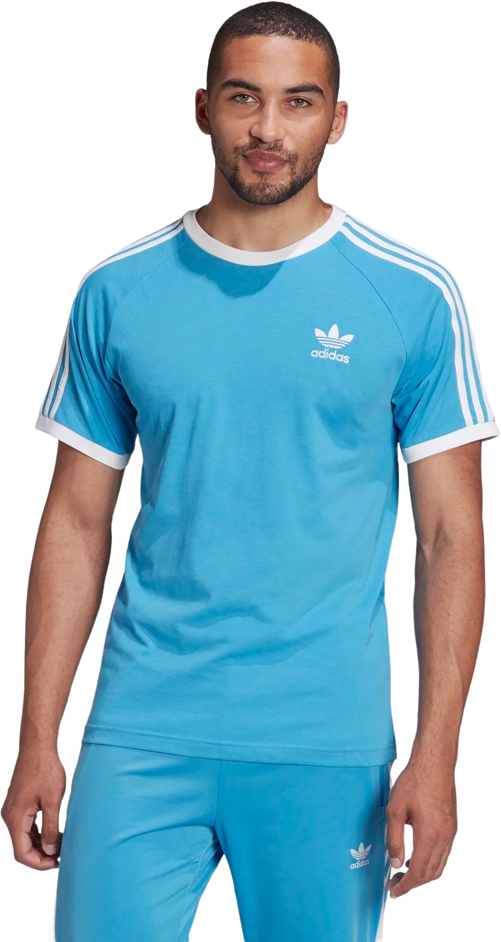 

Футболка мужская Adidas HB9527 голубая M, HB9527