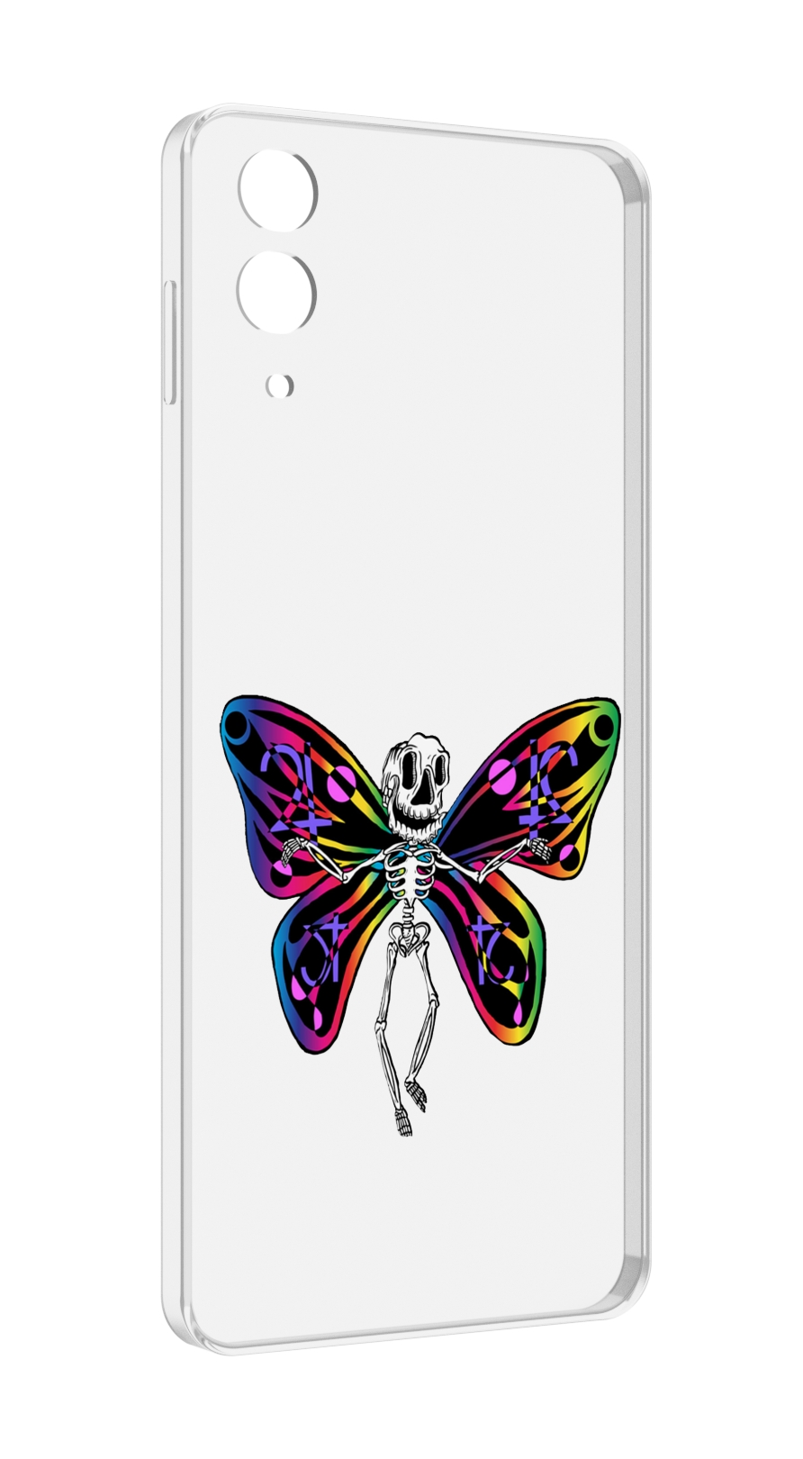 

Чехол MyPads эффект бабочки для Samsung Galaxy Z Flip 4 (SM-F721), Прозрачный, Tocco