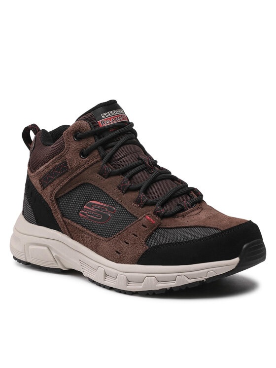 фото Ботинки для хайкинга ironhide 51895/choc skechers коричневый 45,5 eu