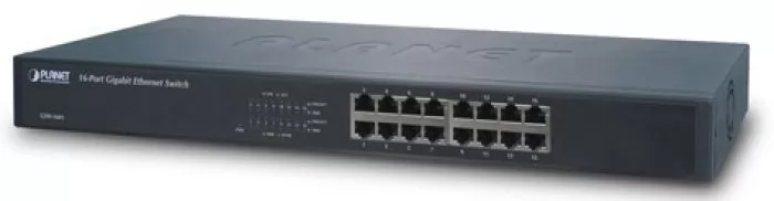 

Коммутатор Planet GSW-1601 черный, GSW-1601