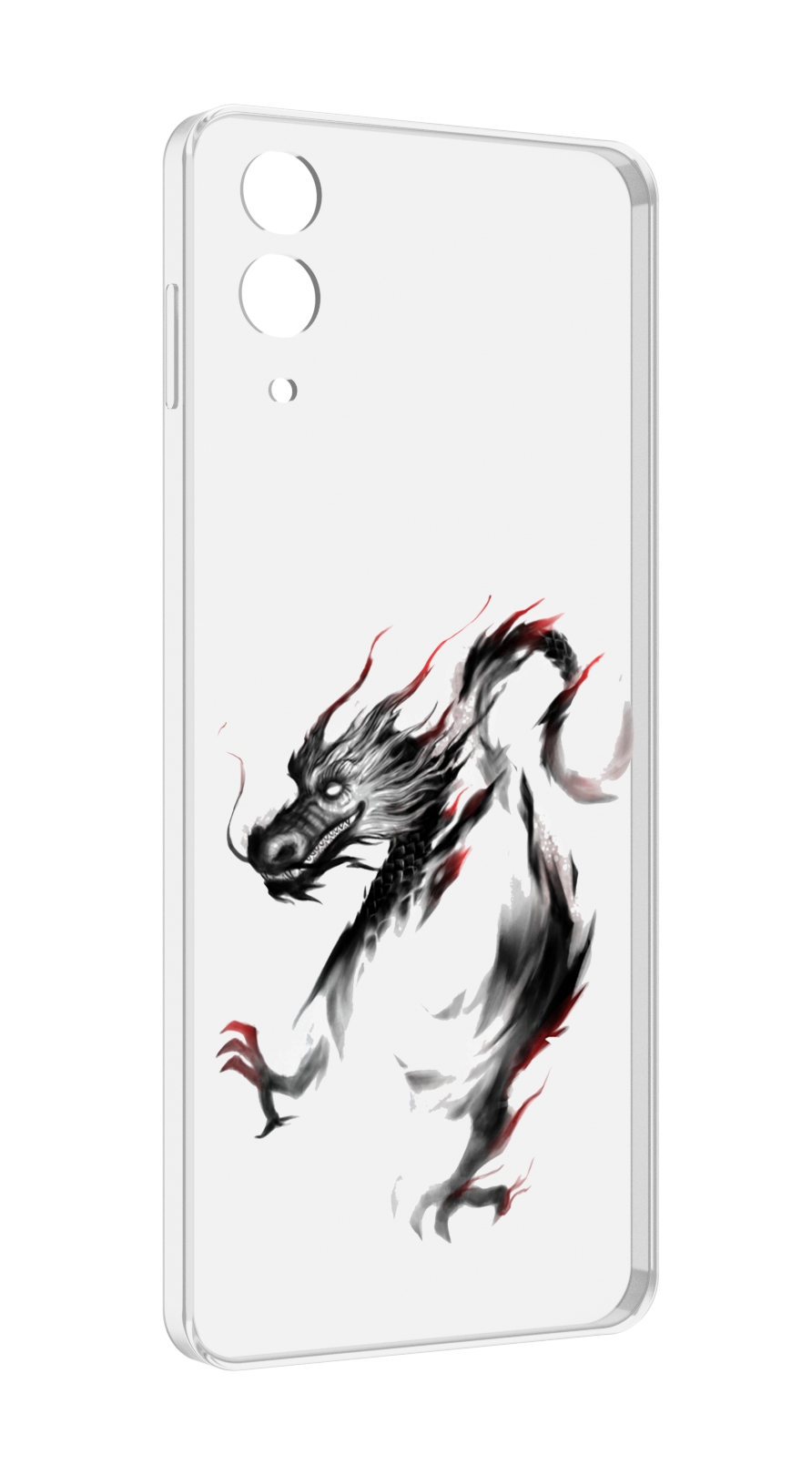 

Чехол MyPads черный дракон для Samsung Galaxy Z Flip 4 (SM-F721), Прозрачный, Tocco