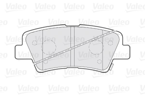 

Колодки тормозные дисковые задн HYUNDAI SOLARIS, KIA RIO 10-