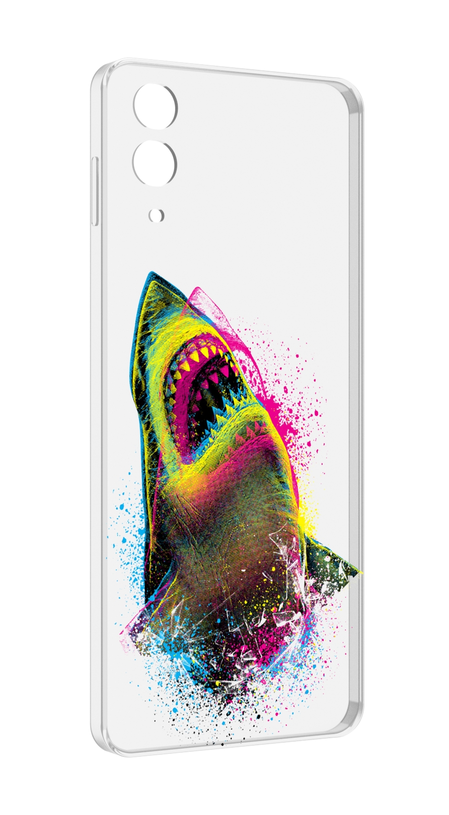 

Чехол MyPads челюсти-2 для Samsung Galaxy Z Flip 4 (SM-F721), Прозрачный, Tocco