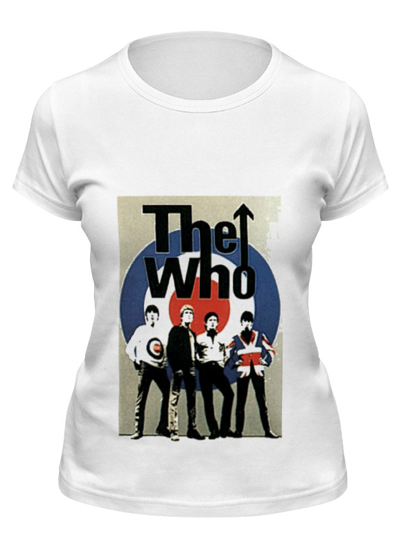 

Футболка женская Printio The who белая 2XL, Белый, The who