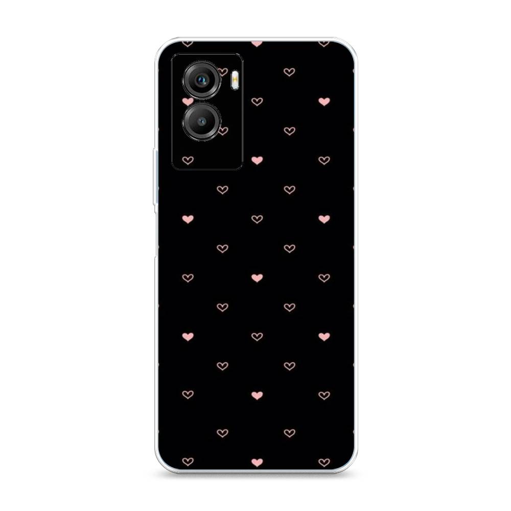 

Чехол Awog на Vivo Y55s 5G "Черный фон и сердечки", Разноцветный, 266150-3