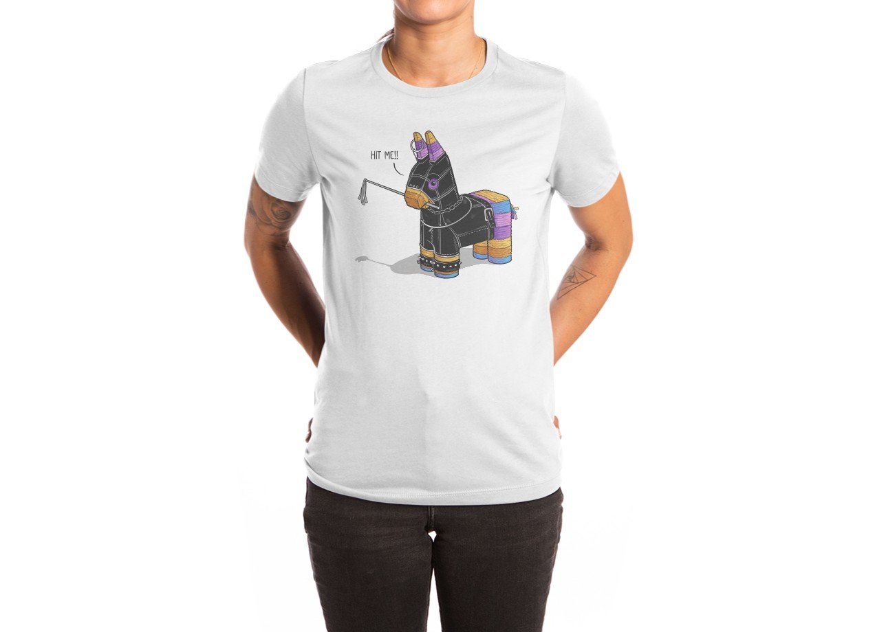 

Футболка унисекс Pigtellingent Hit me! белая XL, Белый, Hit me!
