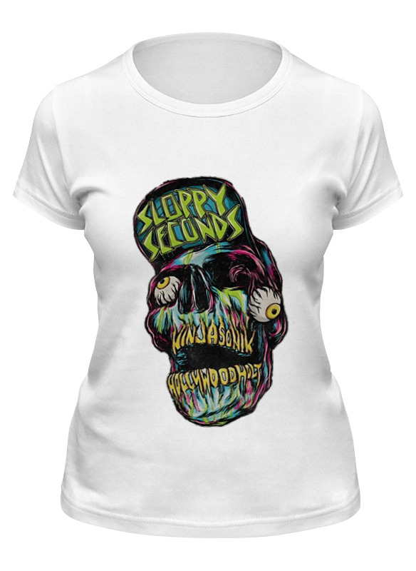 

Футболка женская Printio Sloppy seconds белая 2XL, Белый, Sloppy seconds