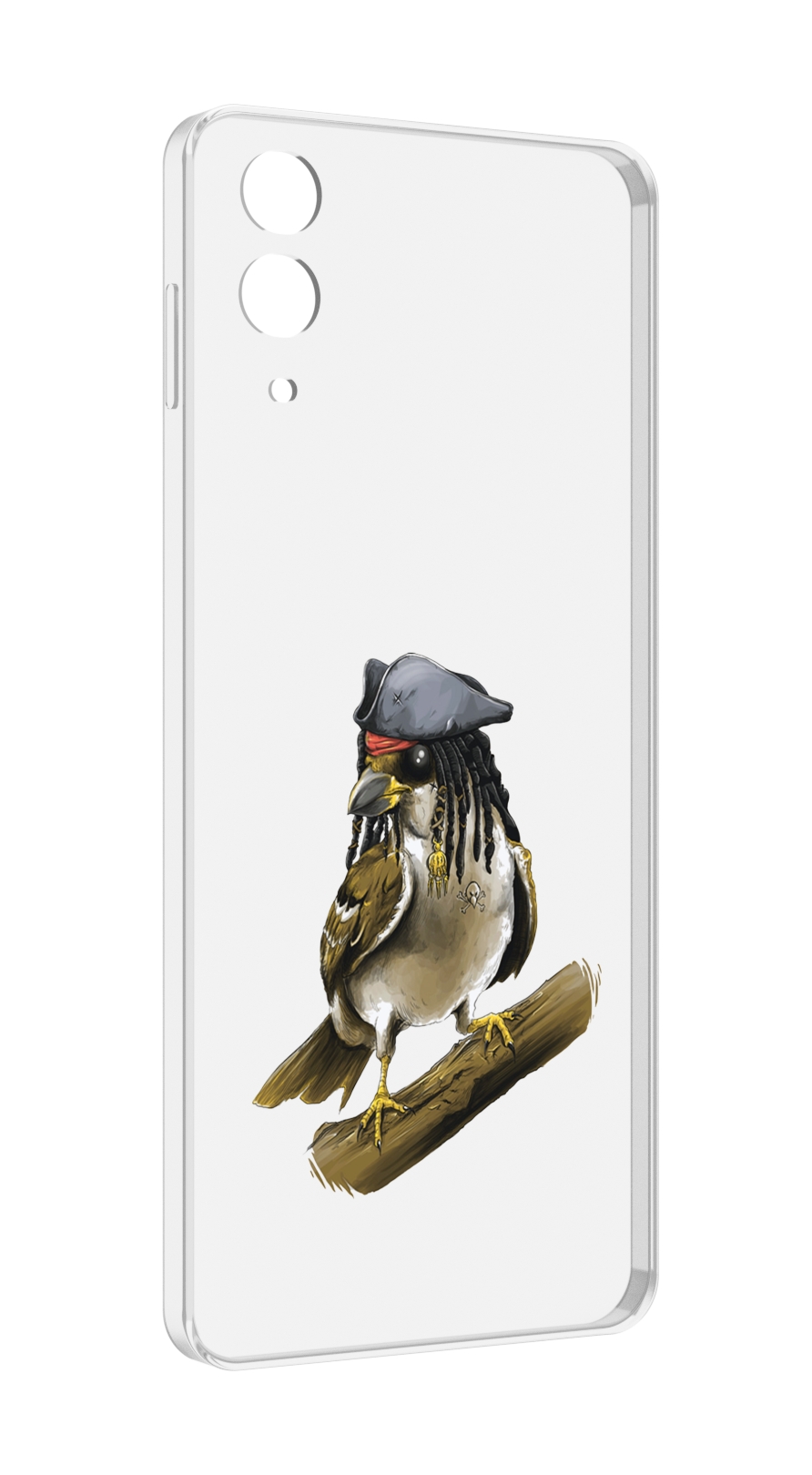 

Чехол MyPads Джек воробей для Samsung Galaxy Z Flip 4 (SM-F721), Прозрачный, Tocco