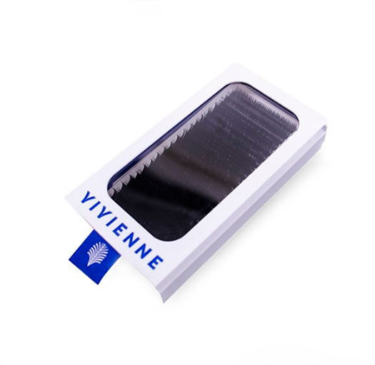 

Ресницы Vivienne L+ 0.07 9-14 мм 20 линий, Черный