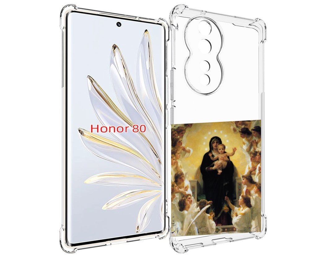

Чехол MyPads дева-мария для Honor 80, Прозрачный, Tocco