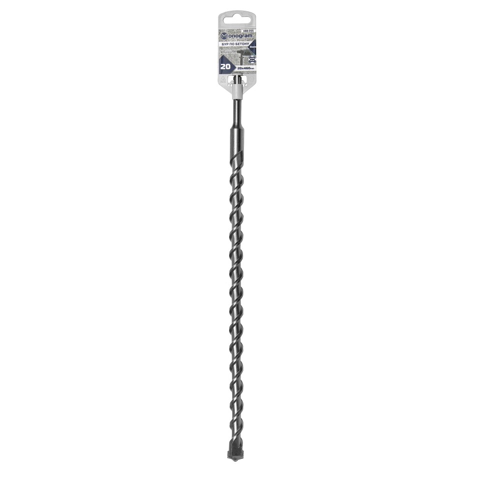 

MONOGRAM (088-055) Бур по бетону SDS-plus 20x 400/460 мм Basis