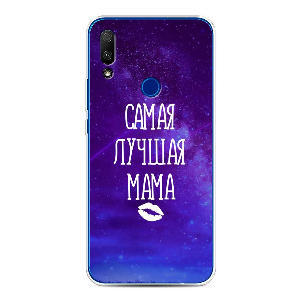 

Чехол Awog на Honor 9X "Лучшая мама", Фиолетовый;синий;белый, 69950-6