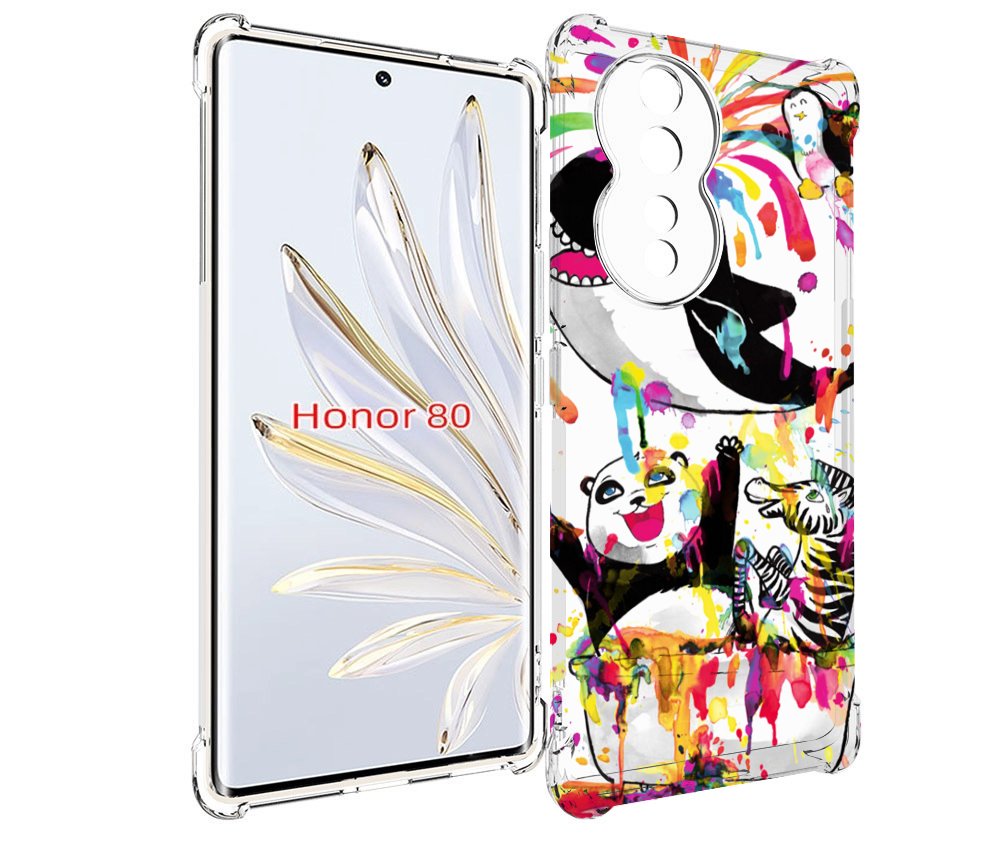 

Чехол MyPads Хиппи кит для Honor 80, Прозрачный, Tocco