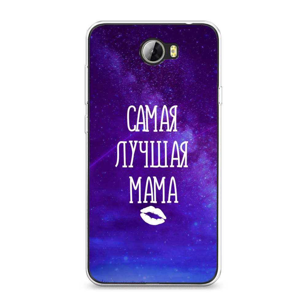 

Чехол Awog на Honor 5A "Лучшая мама", Фиолетовый;синий;белый, 60350-6