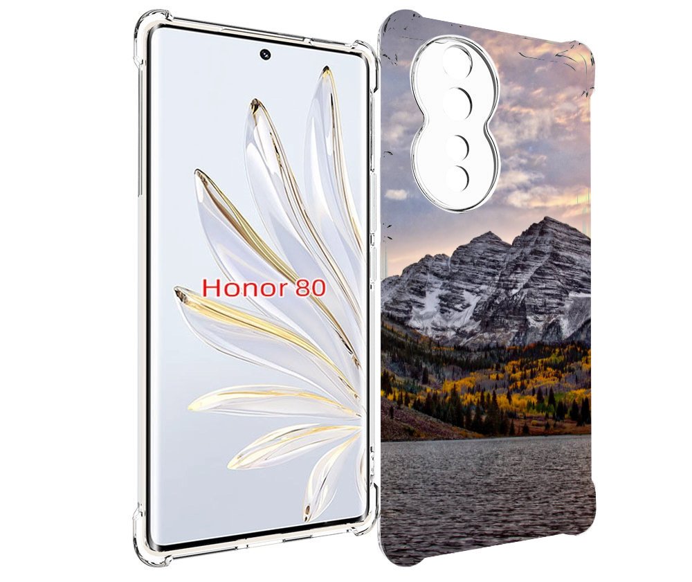 

Чехол MyPads горы-колорадо для Honor 80, Прозрачный, Tocco