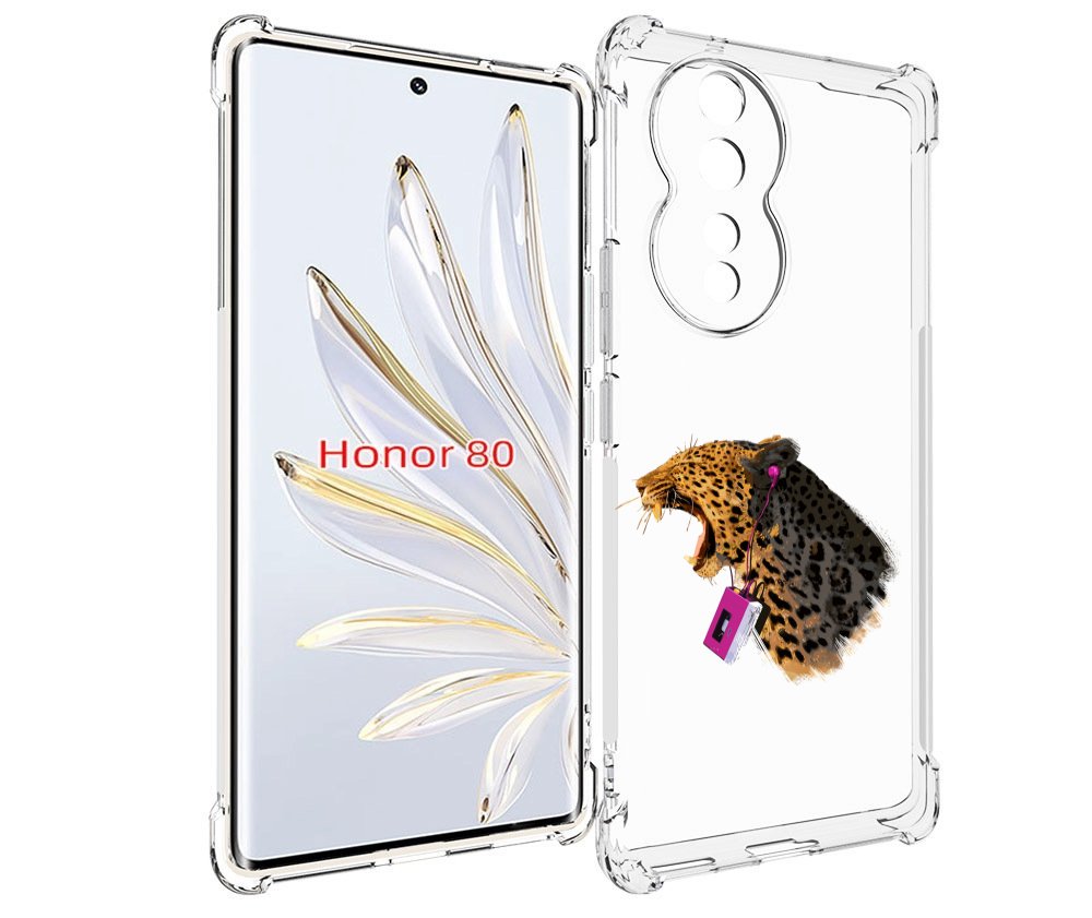 

Чехол MyPads MP3 для Honor 80, Прозрачный, Tocco