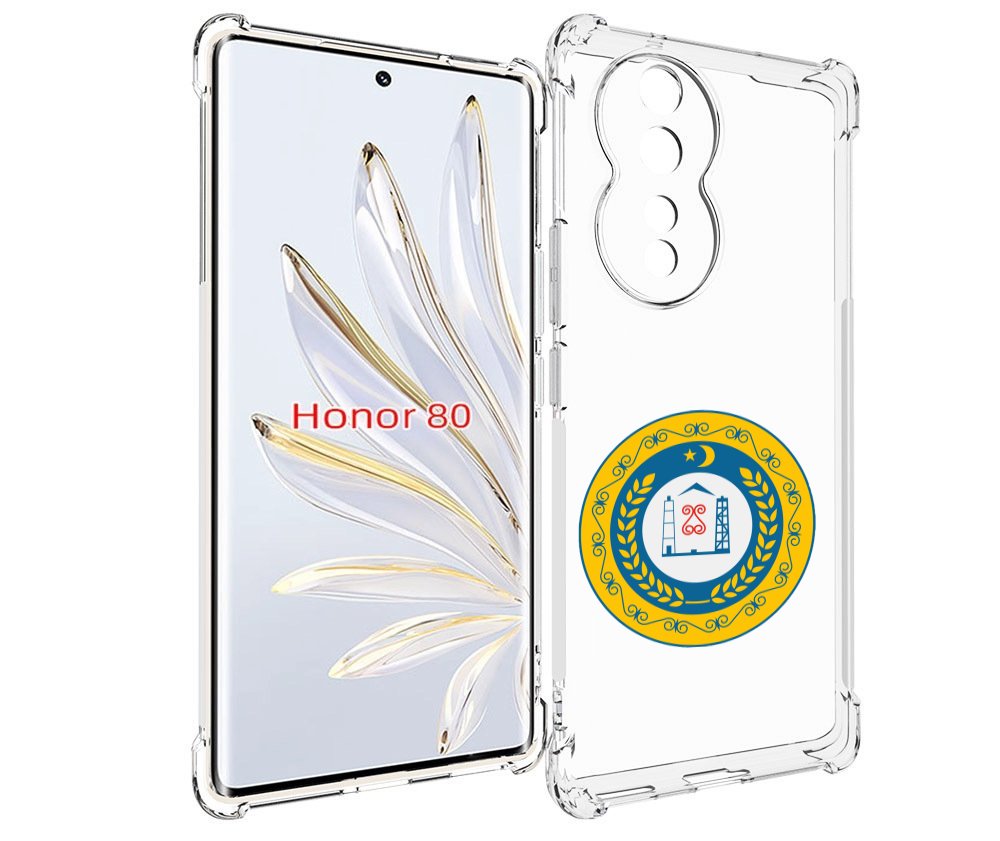 

Чехол MyPads герб-чечня для Honor 80, Прозрачный, Tocco