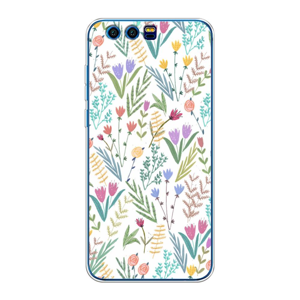 

Чехол Awog на Honor 9 "Полевые цветы рисунок", Разноцветный, 62450-8
