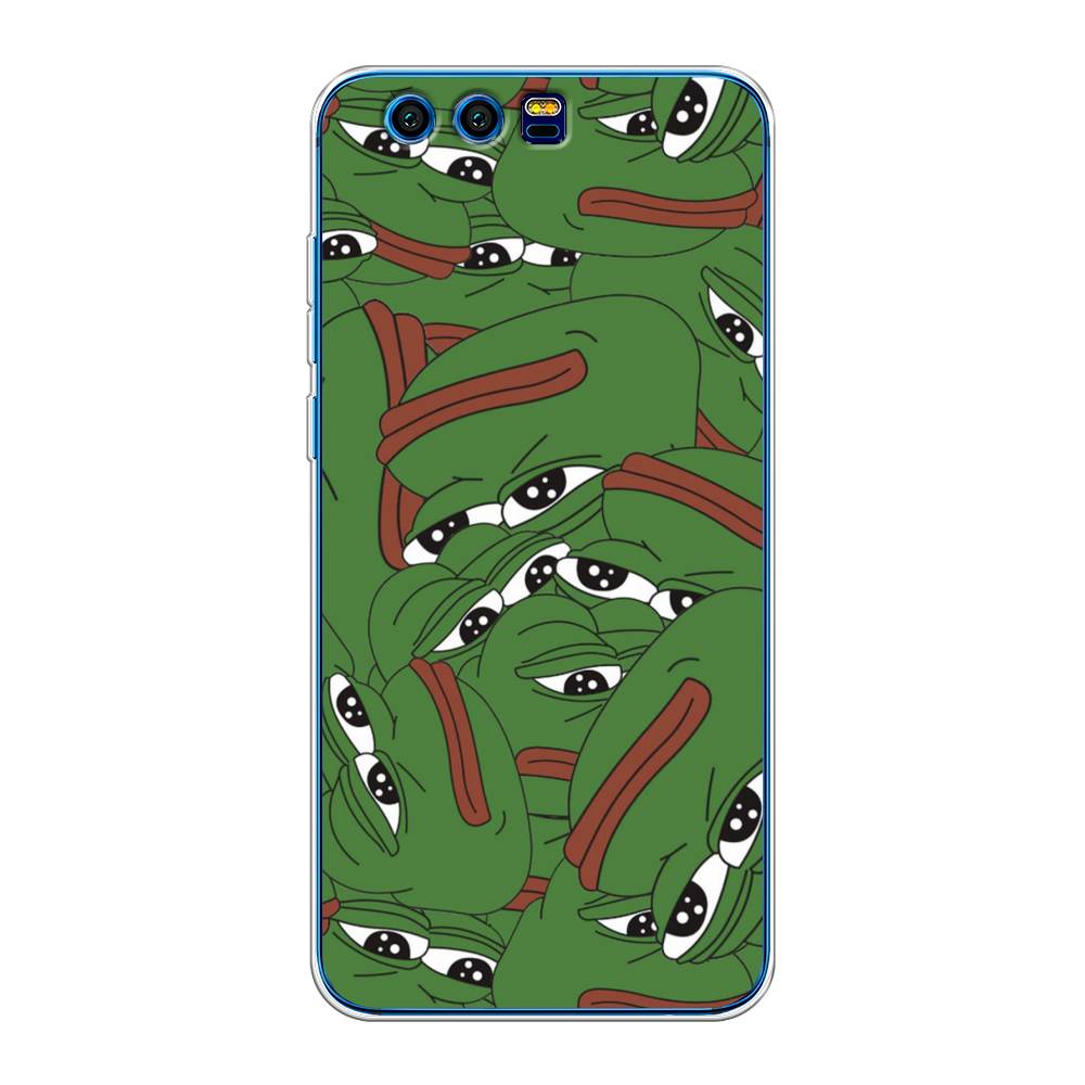 

Чехол Awog на Honor 9 "Печальный frog", Разноцветный, 62450-9